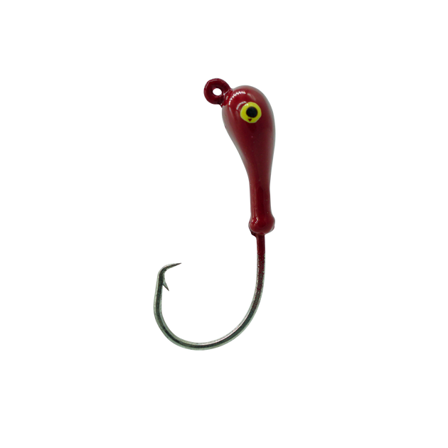 3/4oz Jig Heads Ball Collar With Circle Hook – Mission Fishin Lures Co.