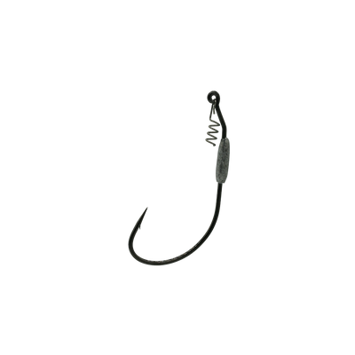 6/0 Black 1/16oz Swim Bait Hook With Corkscrew Keeper