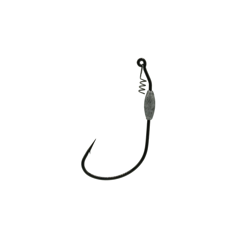 7/0 Black 1/8oz Swim Bait Hook With Corkscrew Keeper – Mission