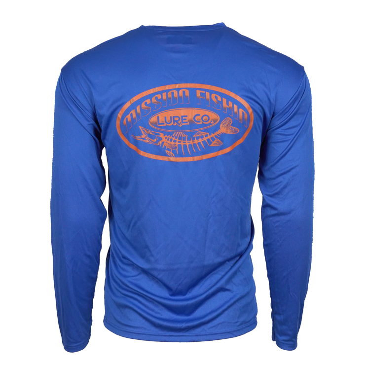 Mission Fishin Blue Performance Shirt