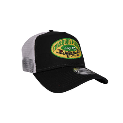 Mission Fishin Classic (Black/White) Old School Trucker hat