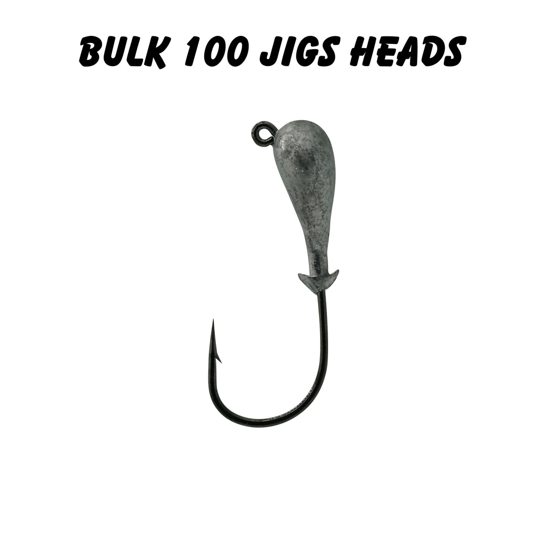 bulk fishing jig hooks 3/4oz 5/0 Double Barbed Heads (Bulk) – Mission Fishin Lures Co the Lazer Sharp and monster rod holders GARENDE Fishing Chair Accessories Size:15H